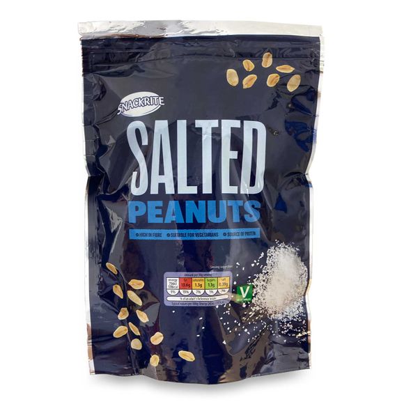 Snackrite Roasted & Salted Peanuts 250g